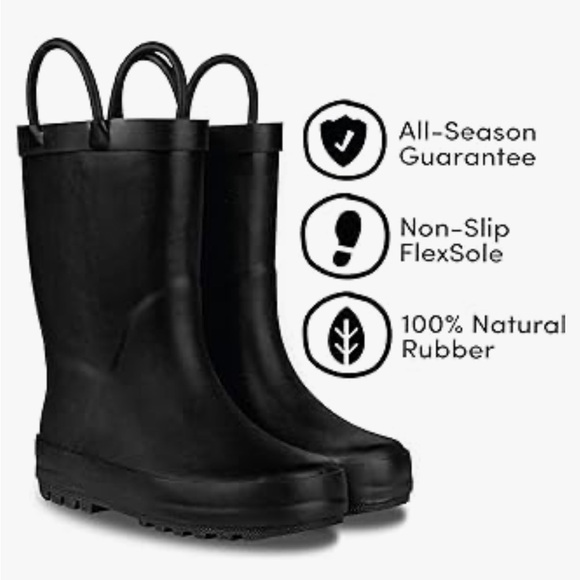 Lone Cone Premium Natural Rubber Rain Boots - Picture 3 of 3